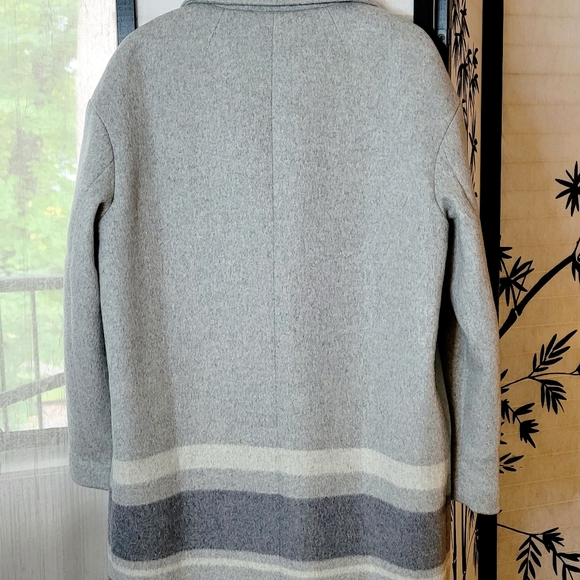 Banana Republic Oversized Wool Coat M-L NWOT - Picture 9 of 10